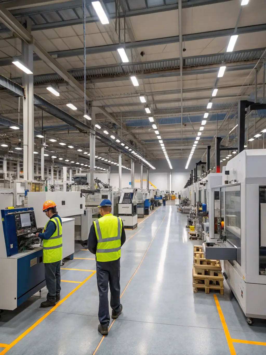 A large furniture factory with advanced machinery, demonstrating high production capacity and efficient manufacturing processes for large-scale orders.
